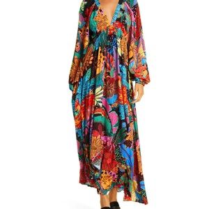Farm Rio Leopards Maxi Dress